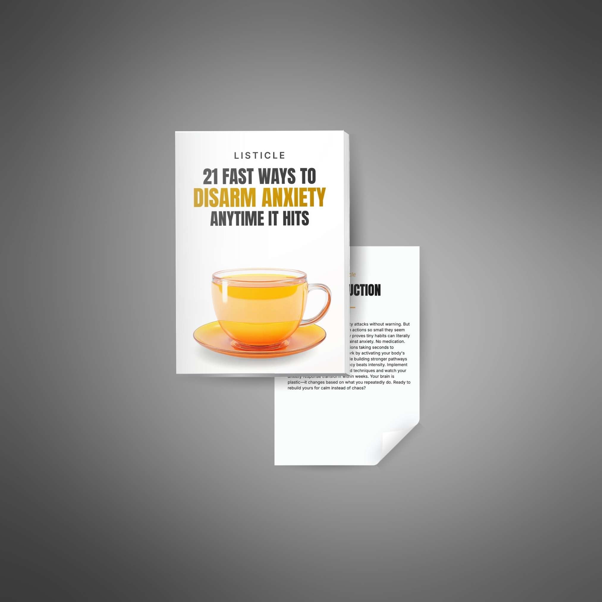 21 Fast Ways to Disarm Anxiety