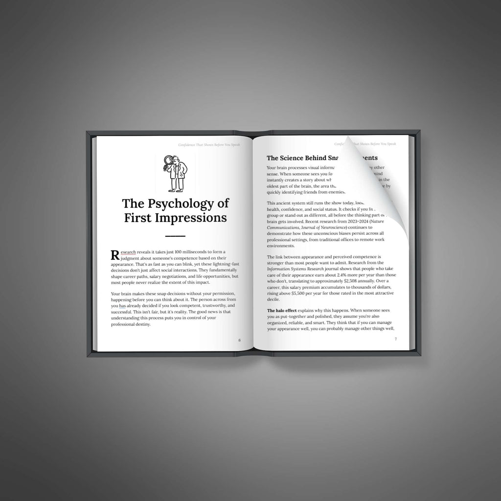 Confidence That Shows Before You Speak