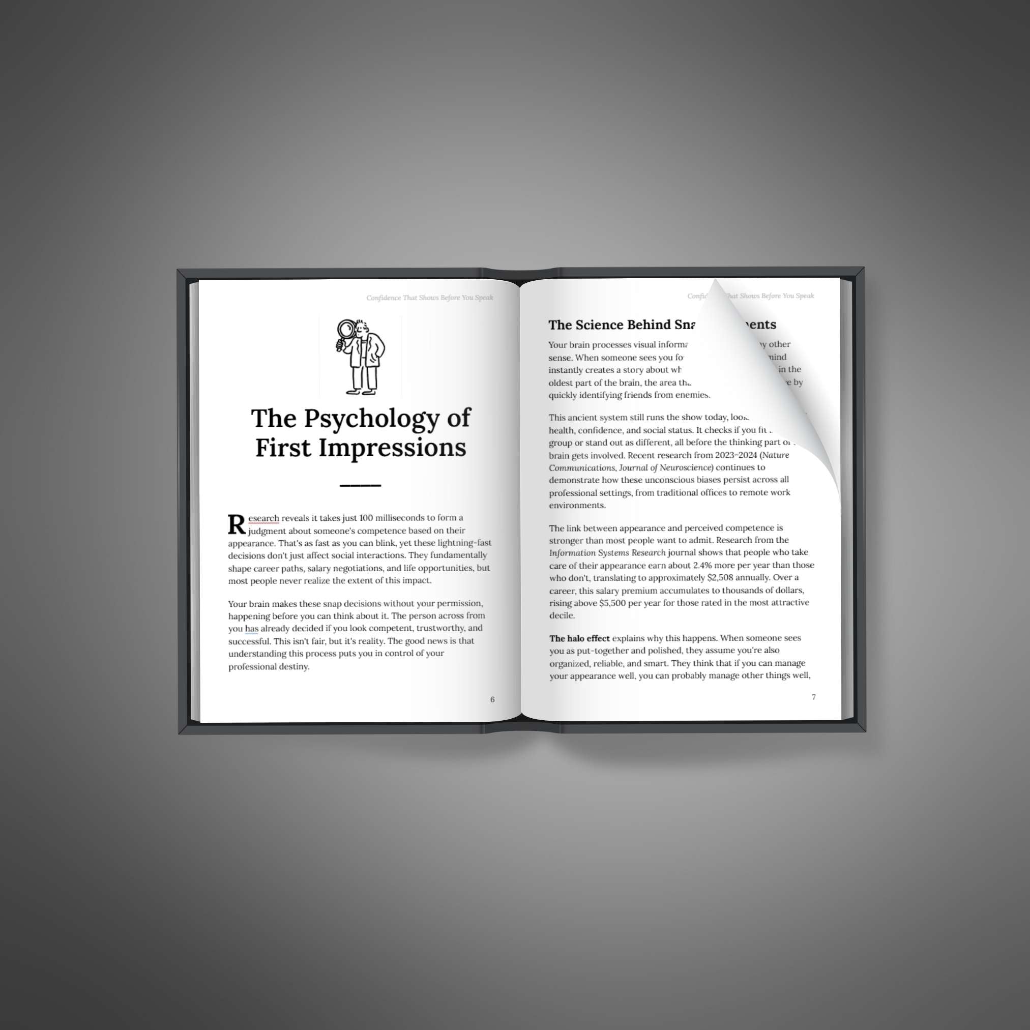 Confidence That Shows Before You Speak