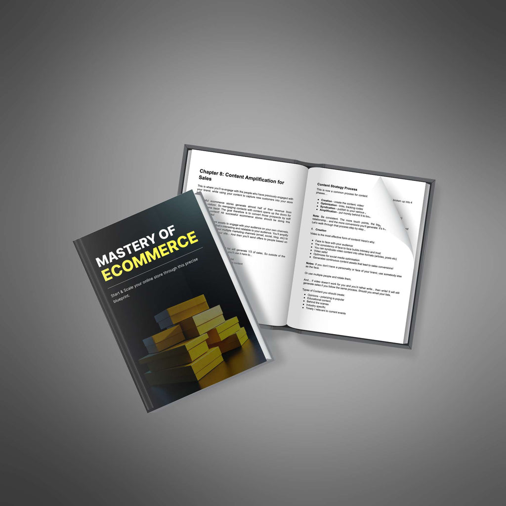 Mastery of Ecommerce & Organic Social Media Growth