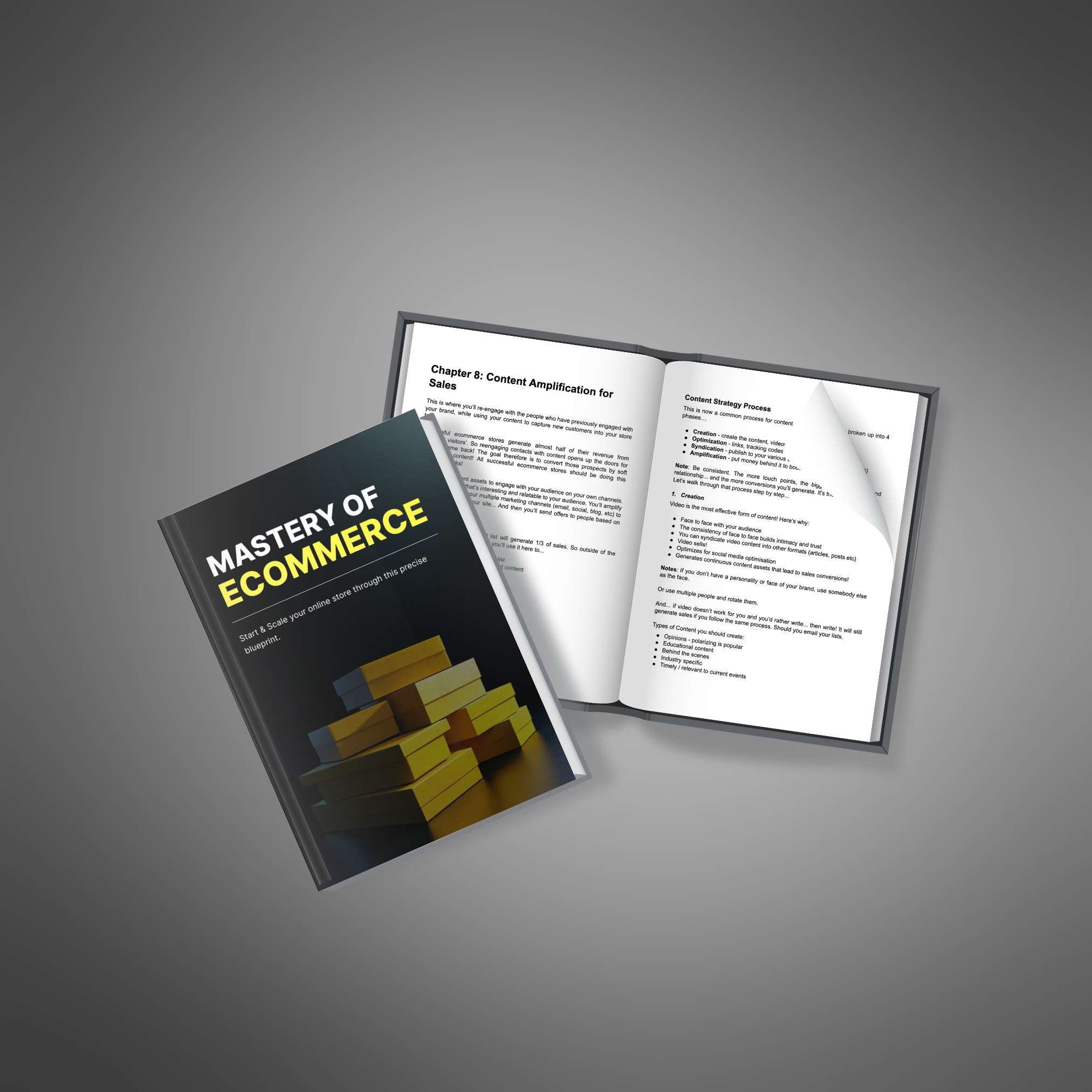 Mastery of Ecommerce & Organic Social Media Growth