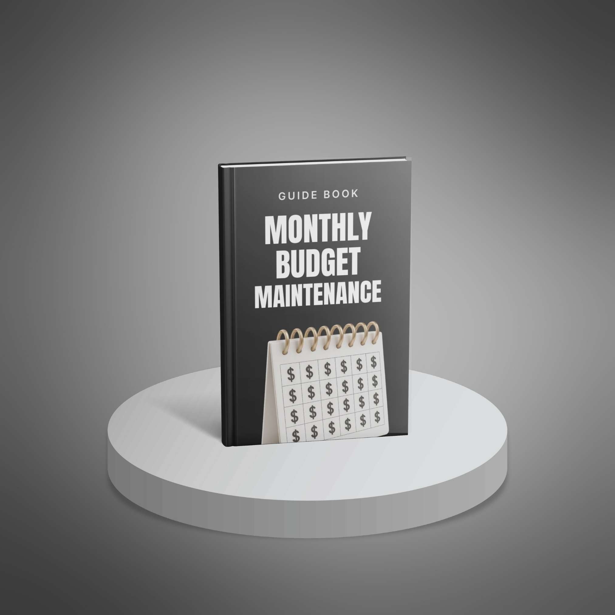 Monthly Budget Maintenance