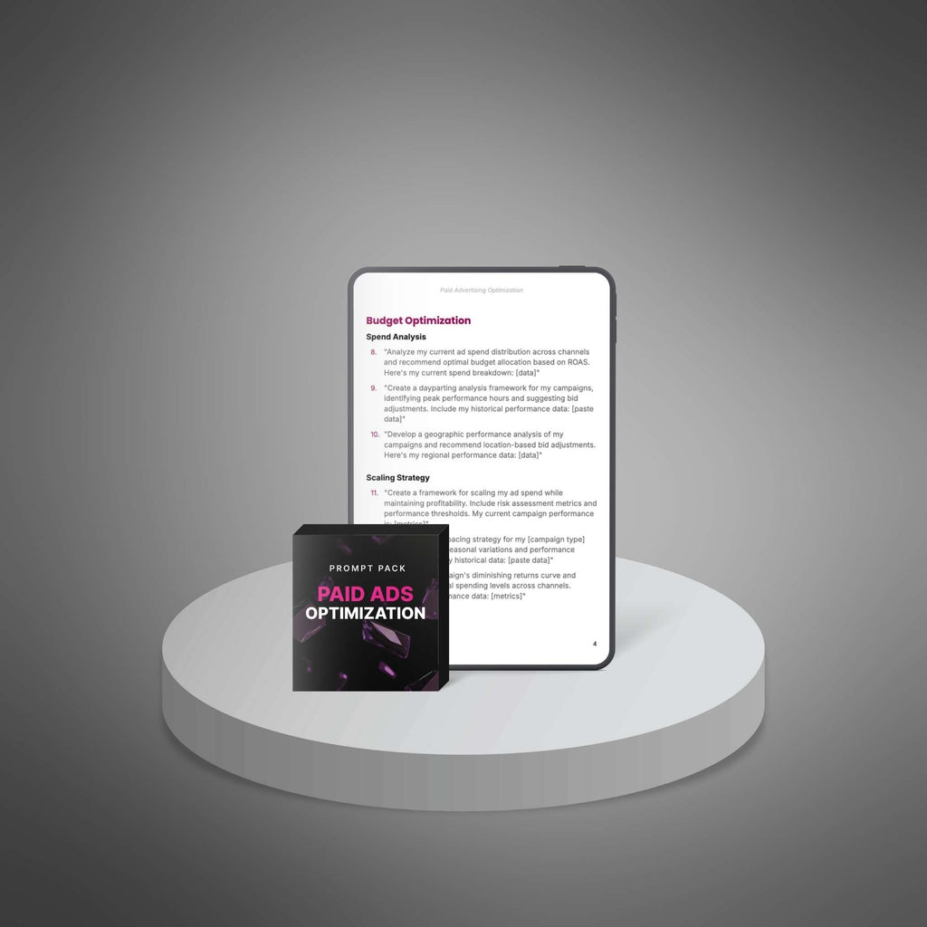 Paid Advertising Optimization